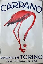 Dudovich Marcello - Poster - Carpano fenicottero - BID NOW ! OFFRI ORA