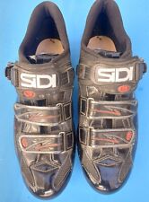Scarpe da strada SiDi Genius 5 FIVE Carbon (44 EU / 10 US uomo) maglia nera 3 bulloni Italia