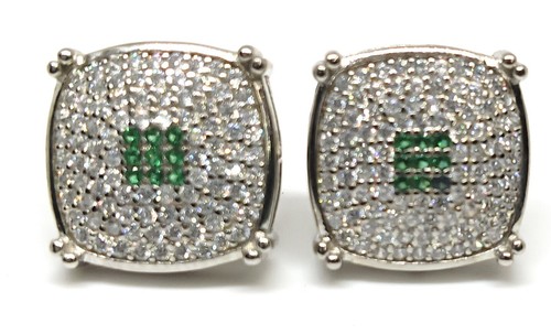 Borchie con diamanti - , americani
