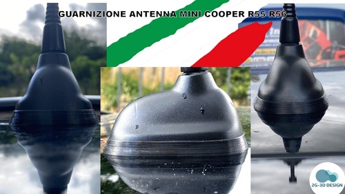 Guarnizione base gomma antenna - base,