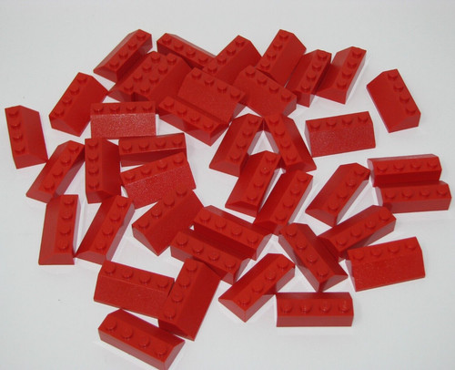 Lotto 40x lego rosso - lotto,
