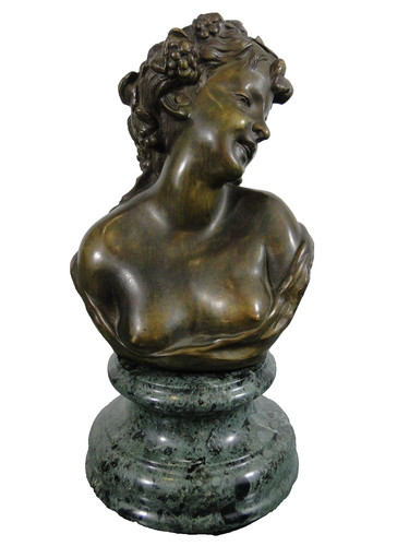 Statua bronzo leverier - statua,
