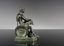 Scultura gabinetto bronzo ares - gabinetto,