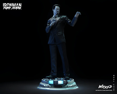Statua tony stark iron man - statua,