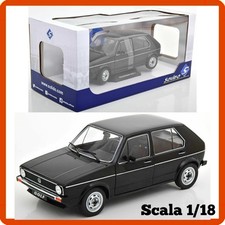 Modellino auto statico scala 1/18 VOLKSWAGEN GOLF L 1983 NERA Solido modellismo