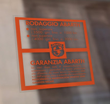 Adesivo speculare garanzia - adesivo,