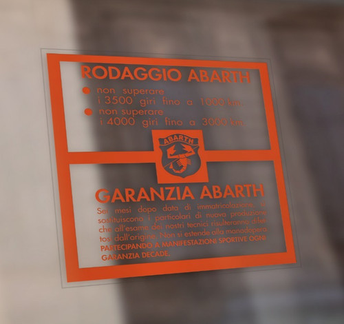 Adesivo speculare garanzia - speculare,