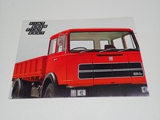 BROCHURE DEPLIANT AUTOCARRO FIAT 684 N - 684 T PROSPEKT (S19)