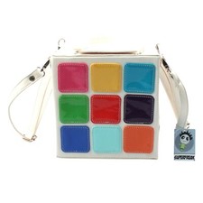 Borsa a tracolla - Cubo - bianco - Borsa a tracolla