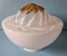 Boccia ricambio di vetro x lampada 70 Mazzega Murano Globo sfera Paralume H15cm