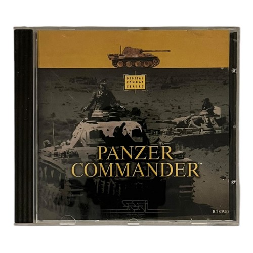Panzer commander rom - commander, cd-rom