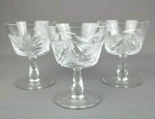 SET 3 Bicchieri di Vetro