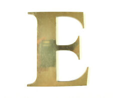 Insegna Vecchia Ottone Lettera