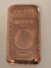 Lingotto di rame coniato da