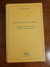 Les structures du Latium