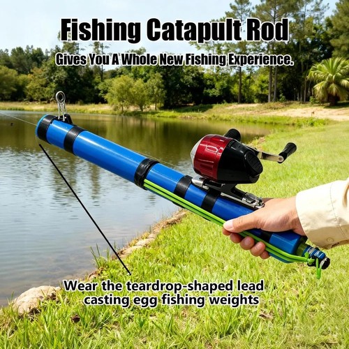 Canna pesca catapulta - canna,