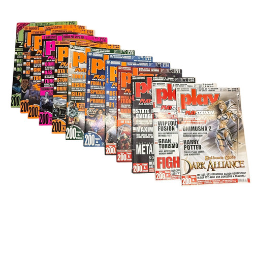 Play the playstation magazine - play,