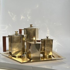 Set caffè anni 70 ottone