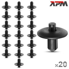 20x Clip Fissaggio Passaruota Paraurti Carena per Audi A2 A4 A5 A8 Q3