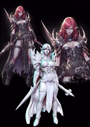 Resin figures model kit - resin,