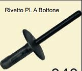 Auto rivetti plastica nera - plastica,