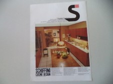 advertising Pubblicità 1978 CUCINE SCHIFFINI