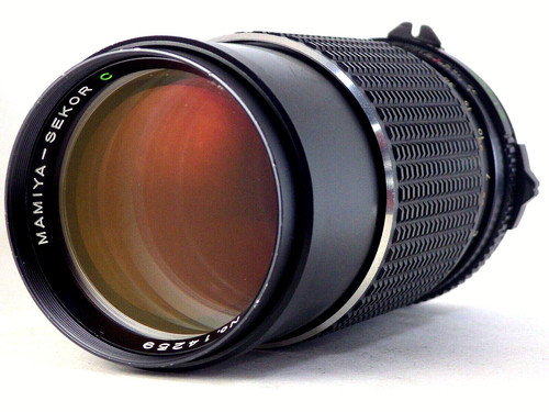 Mamiya sekor 210 f 4 - c, mm
