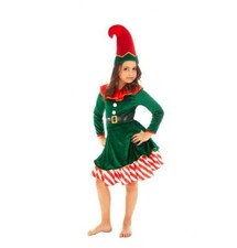 Costume elfa elfo aiutante - , di