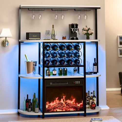 Mobile bar con camino,armadio