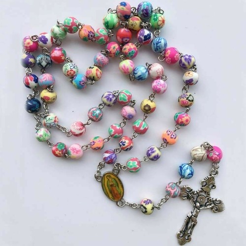 1pc pearl rosary beads - pearl,