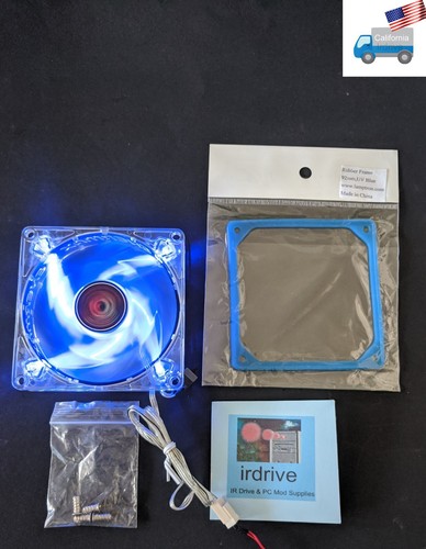 Enermax 90mm blu led off - 90mm, on/off