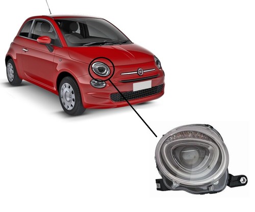 Fiat 500 2015 - fiat, faro