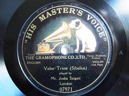 78rpm joska szigeti violin - szigeti,