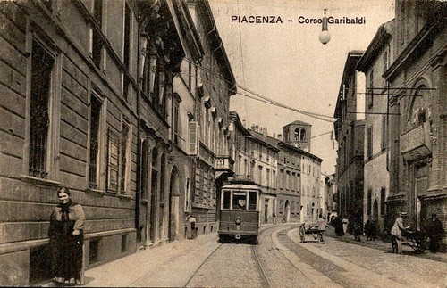 Cartolina piacenza corso - -,