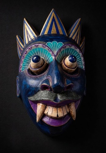 Maschera diavolo demone - demone, in