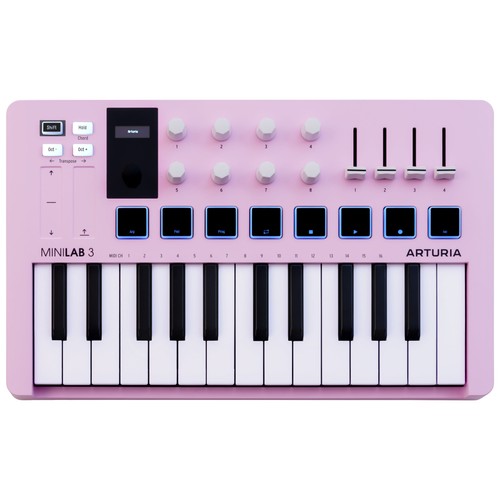 Arturia minilab rose quartz - 3,