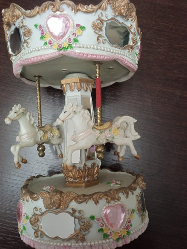 Carillon giostra con - carillon, cavalli