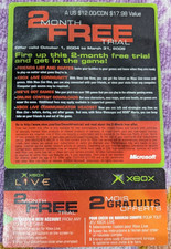 Brand New Microsoft Xbox Live