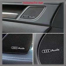 Set 4 adesivi 3D in alluminio