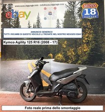 Sono Disponibili Ricambi scooter usati scrivi x Kymco Agility 125 R16 2008 -2017