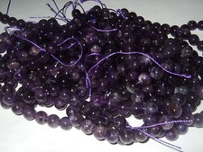 - Pietre Dure Forate - AMETISTA sfera 8 mm 8 pz