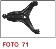 BRACCIO OSCILLANTE ANTERIORE DX-SX PERNO ø 15 AUDI 80-90-COUPE'->97-VW PASSAT 88