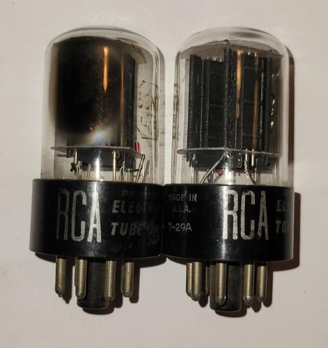 Nice pair 6sn7 - pair, ,