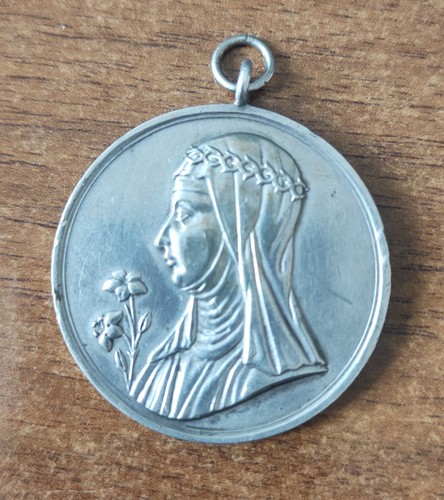 Medaglia santa caterina - medaglia,