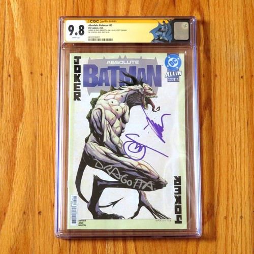Absolute batman cgc - absolute, 9.8