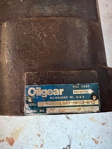 Oilgear pvwh lsay hpn h10 - oilgear, pvwh-20-lsay-hpn-h10