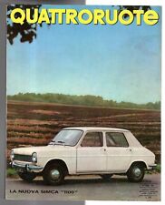 QUATTRORUOTE - N 142, OTTOBRE