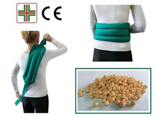 Fascia Dorsale Termica Riscaldante per Schiena Cuscino con Noccioli di Ciliegia