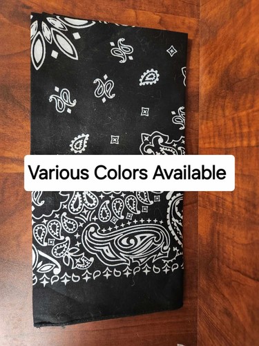 Bandane paisley tinta unita - bandane,
