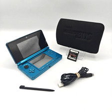Console Nintendo 3DS Azzurro Completo di Cavo di Ricarica e Gioco in Regalo